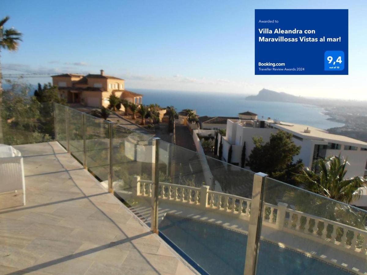 Villa Aleandra Con Maravillosas Vistas Al Mar! Altea Exterior photo